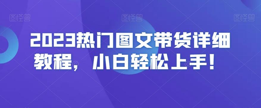 2023热门图文带货详细教程，小白轻松上手！-星火轻创