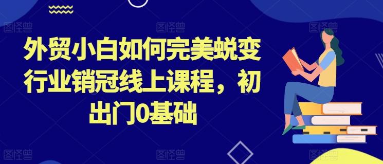 外贸小白如何完美蜕变行业销冠线上课程，初出门0基础-星火轻创
