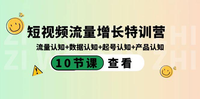 短视频流量增长特训营：流量认知+数据认知+起号认知+产品认知（10节课）-星火轻创